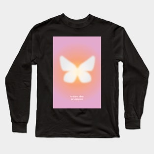 Trust the Process Butterfly Aura Long Sleeve T-Shirt